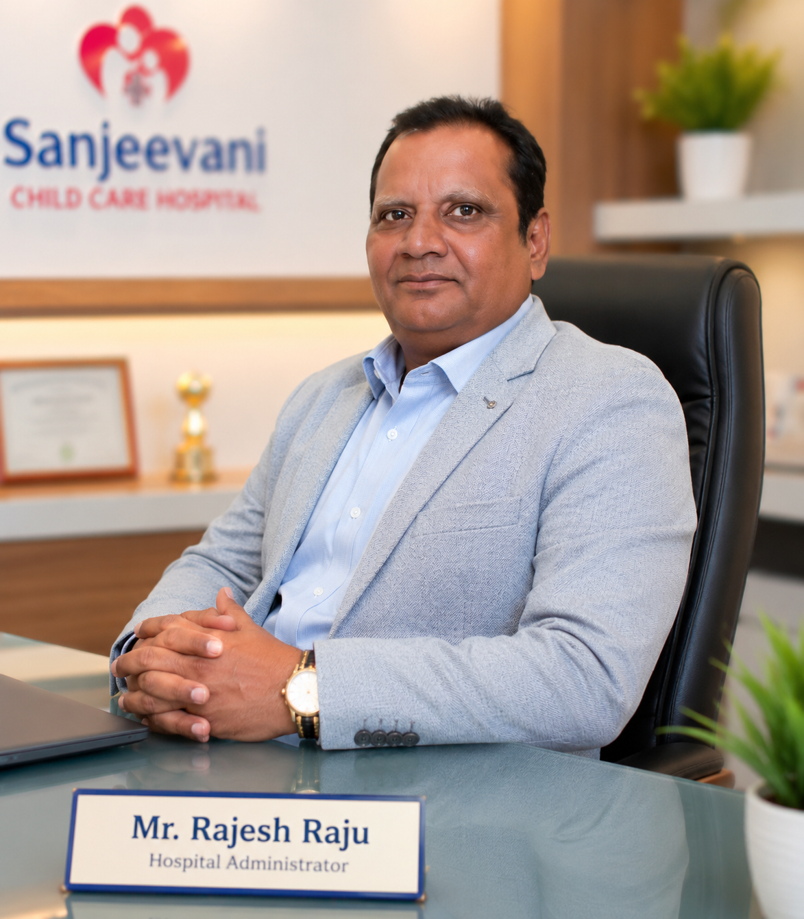 Mr. Rajesh Raju, Hospital Administrator